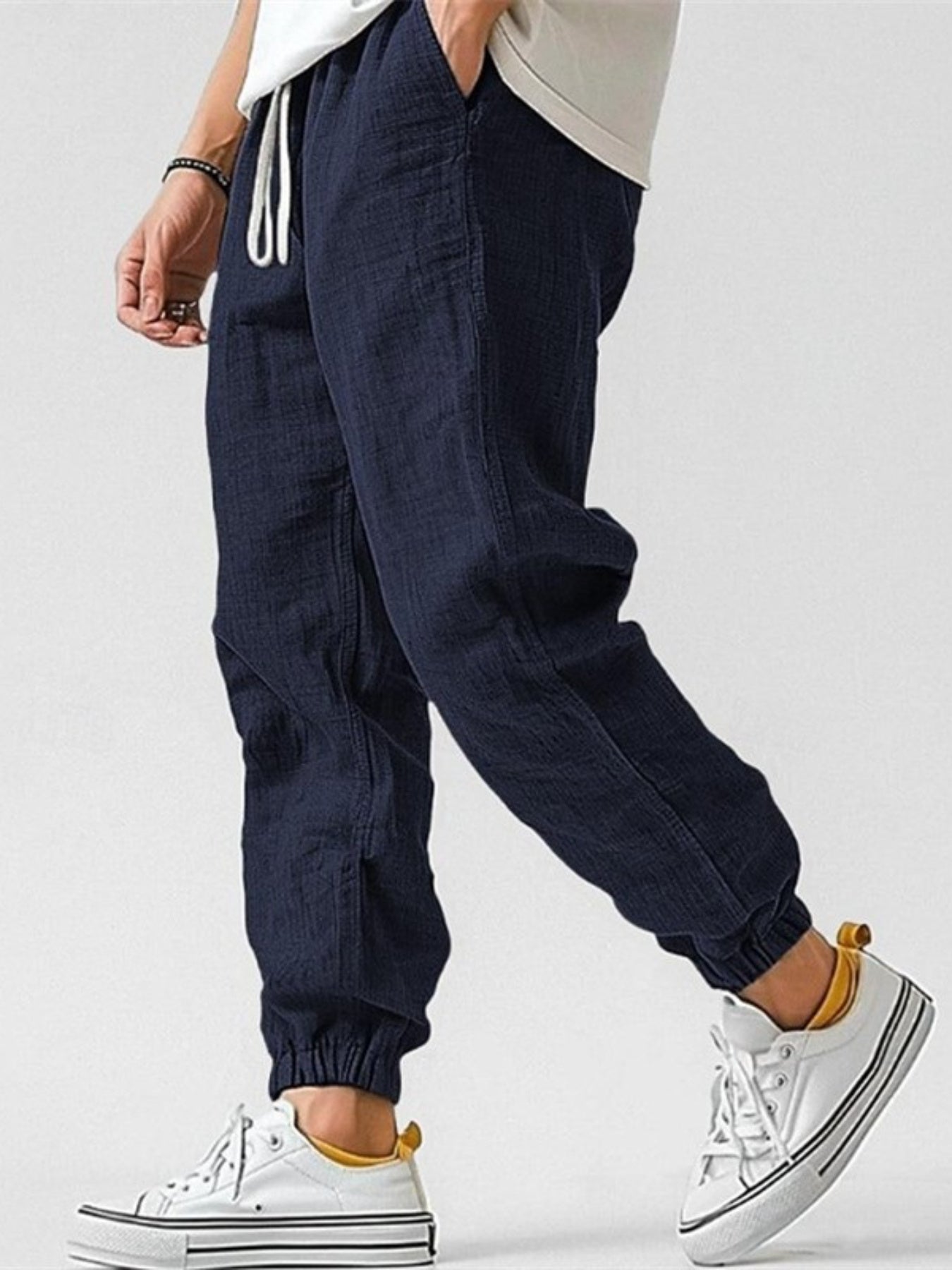 Nomad Linen Joggers – Lightweight, Breathable Comfort for Everyday Wear