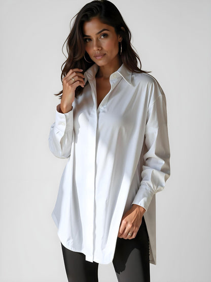 Oversized Shirt Dress