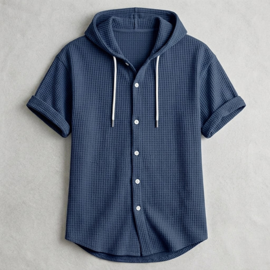 Beckett Cotton Hooded Shirt