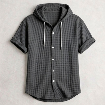 Beckett Cotton Hooded Shirt