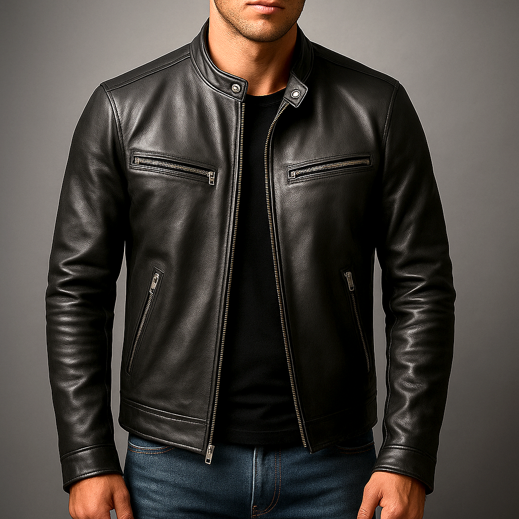 Barger Vintage Leather Jacket X2