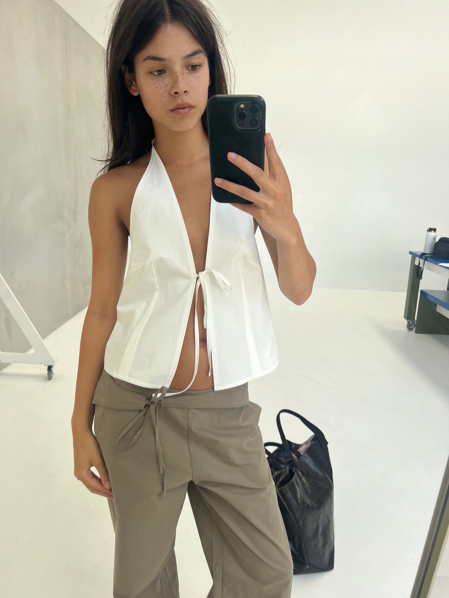 Belted Pant - Clay