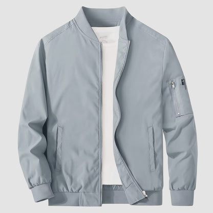 Men's Bomber Jacket Lightweight Windproof Casual Jacket