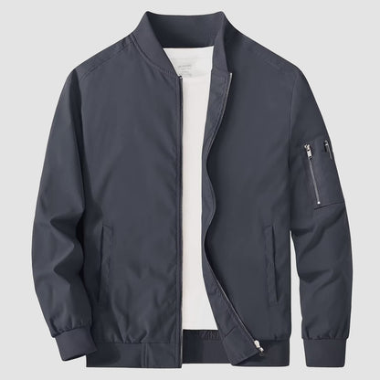 Men's Bomber Jacket Lightweight Windproof Casual Jacket