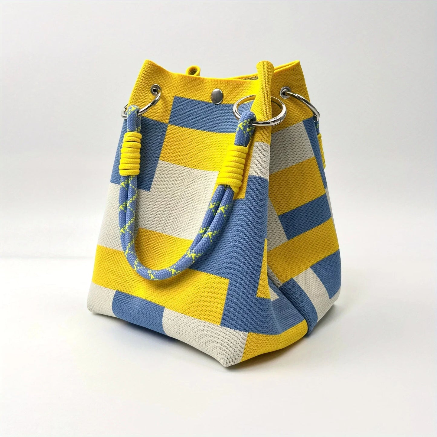 Ashby Colour-Block Tote Bag