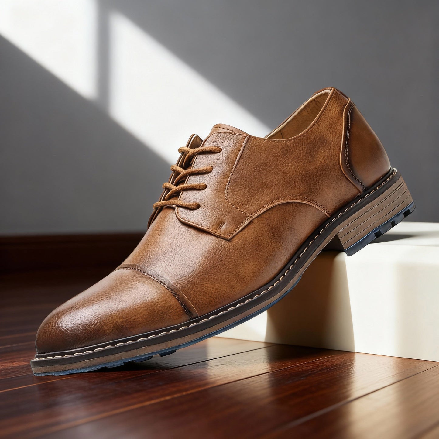 Whitfield Cap-Toe Derbies