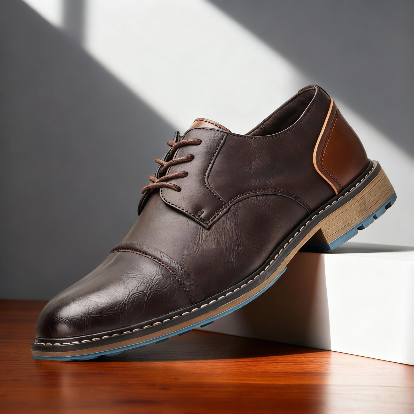 Whitfield Cap-Toe Derbies