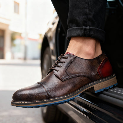 Whitfield Cap-Toe Derbies