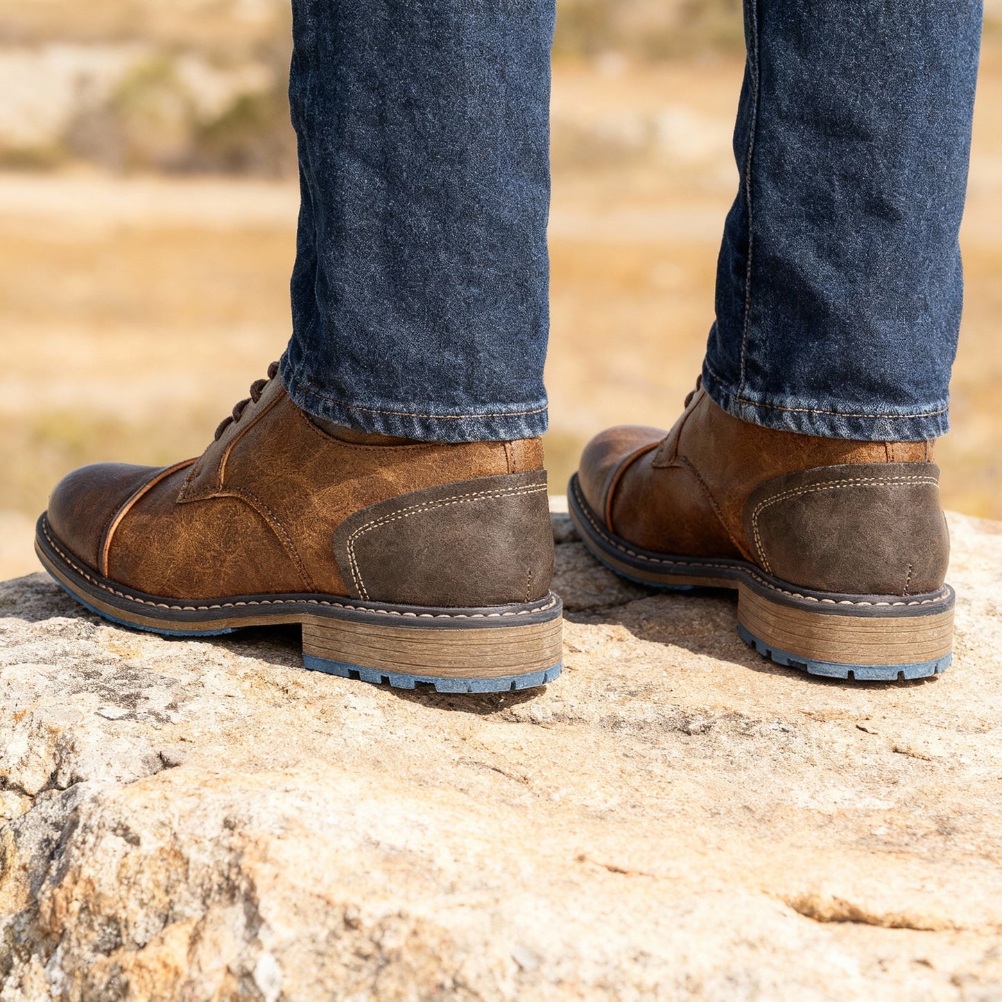 Whitfield Cap-Toe Derbies