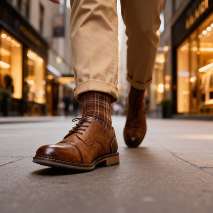 Whitfield Cap-Toe Derbies