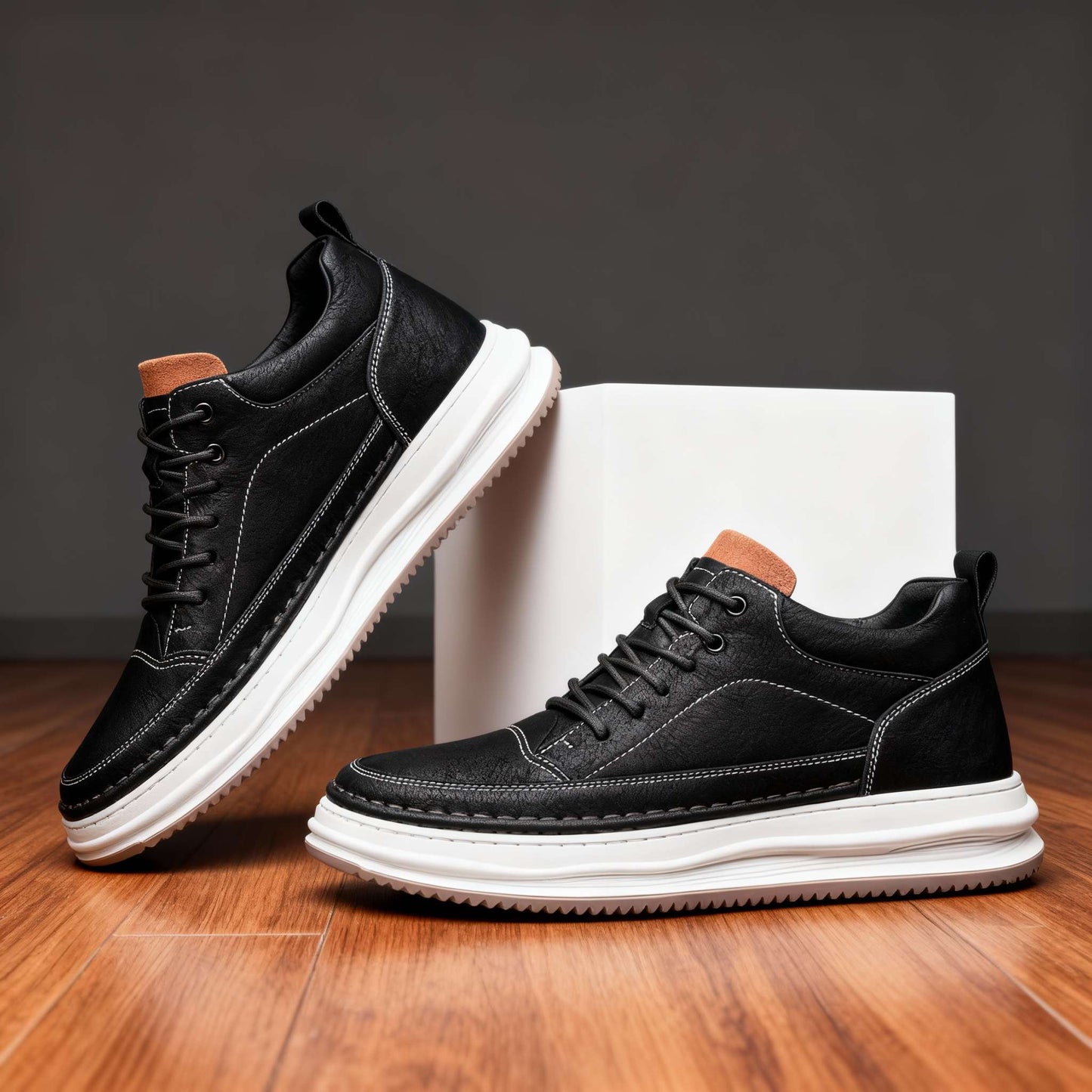 Dawson Leather Trainer