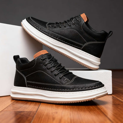 Dawson Leather Trainer