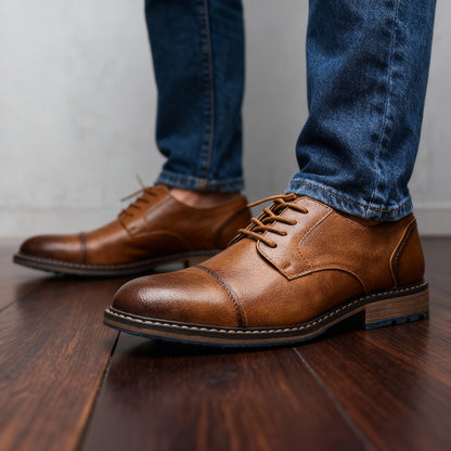 Whitfield Cap-Toe Derbies