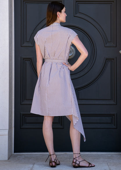 Sienna Striped Midi Dress