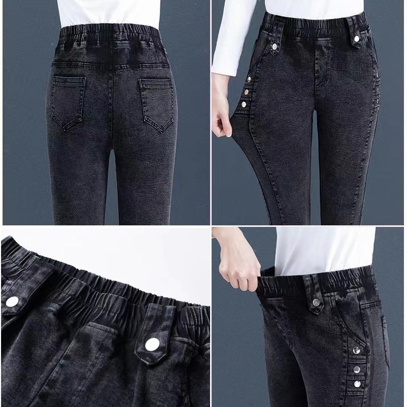 Fleece-Lined Skinny Jeans